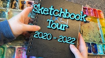 My World-building Sketchbook, 2020-2022 || Quick Tour