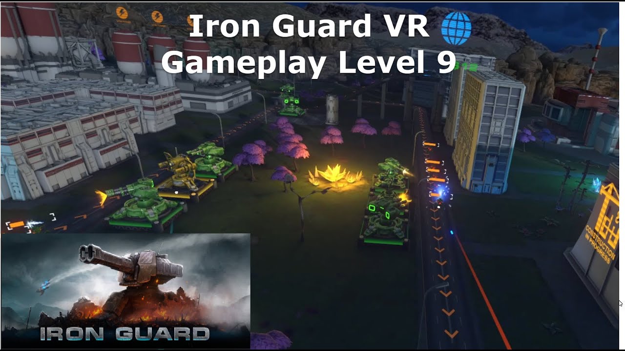 Iron Guard VR Gameplay Level 9 Tower Defense YouTube