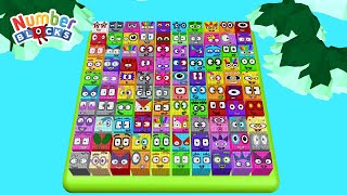 Numberblocks Cube Step Squad 1 - 100 Song - Learn to Count Big Numbers!