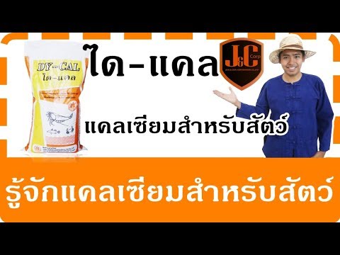 แคลเซียมสำหรับสัตว์ทุกชนิด และกุ้ง ได แคล ได แคล DY CAL // สนใจซื้อ คลิก: BurinOnline.org