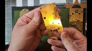 the finshed anniversary clock repair.