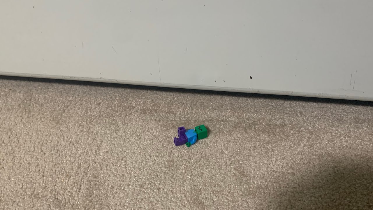 Zombie Radiator Lego Zombie touches radiator then dies - YouTube