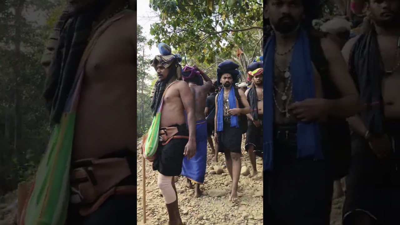 சபரிமலை  பெரிய பாதை பாதையாத்திரை ஜனவரி 3 /01/2025 அன்று  பாதயாத்திரை 