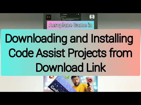 How to Download and Install my Code Assist projects from Download Link