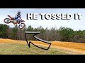 BIG Whips at Local Mx Track