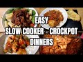 3 SIMPLE SLOW COOKER/CROCKPOT MEALS