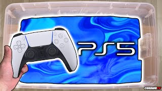 Famous HYDRO Dipping PS5 Controller - Custom Painted PlayStation 5 Controller (Satisfying) Wealth