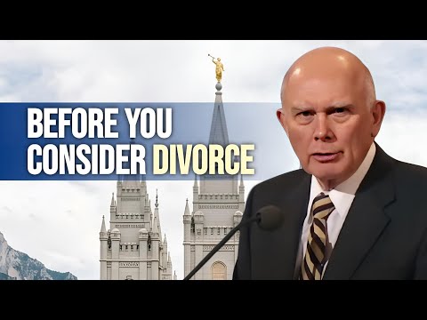 The Truth President Oaks Wants Every Latter‑day Saint to Hear About Divorce