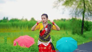 Chata Dhoro He Deora Dance ছত ধর হ দওর Dance Cover Bengali Folk Song Bishakha Official