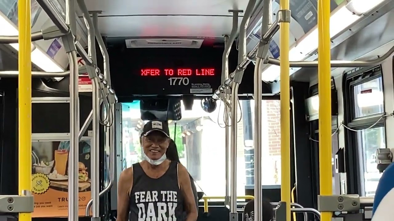 CTA On Board Riding 2008 New Flyer D40LF Bus 1770 on Route 147 from Estes to Michigan/Pearson