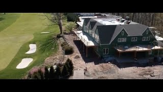 Echo Lake Country Club Drone Flyover | Construction Update May 2020