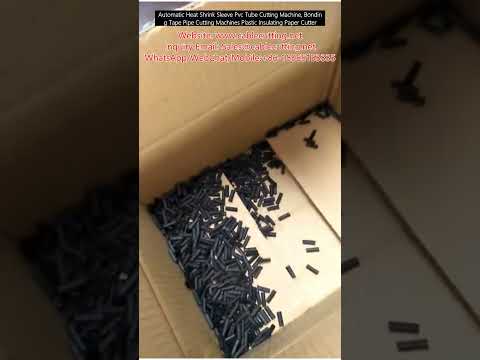 Automatic Heat Shrink Sleeve PVC Tube Cutting Machine, Plastic Pipe Cutting Machine