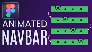 Animated Navigation Bar in Figma | Figma Prototyping Tutorial | Design KAS