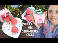 Mini Strawberry Cakes | Strawberry Cake Pops