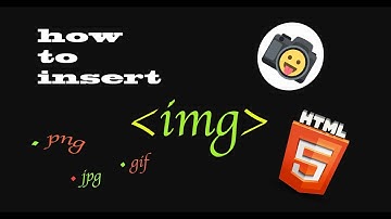 How to insert an image in html (png, jpeg, gif, tiff, raw,...) | 📸 | How to show an image in html