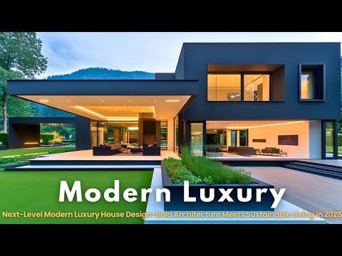 Modern Luxury 2025: Bold Architecture for Breathtaking Indoor-Outdoor ...