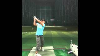 Ryo' s Driver shot with Callaway junior Dirver