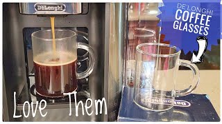 De'Longhi Long Coffee Glasses 8.5 oz Glass Mug Review screenshot 2