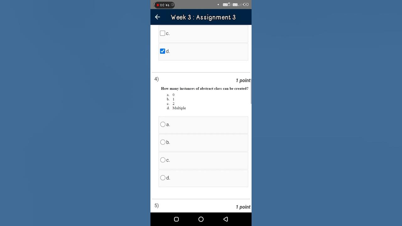 Programming In Java Assignment Week 3 Answer || Nptel Programming in ...
