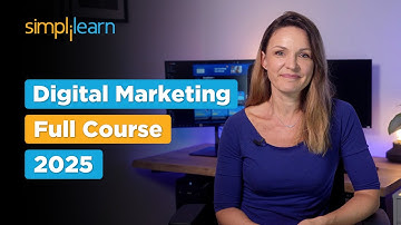 Digital Marketing Full Course 2025 | Digital Marketing Tutorial | Digital Marketing | Simplilearn