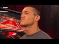 Randy orton sadistic backstage promo wwe raw 2009