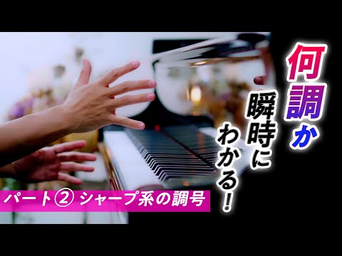 【パート②】何調か瞬時にわかる！シャープ系の調号【第90回カナカナピアノ教室】 CANACANA Piano Lesson#90shindisongs