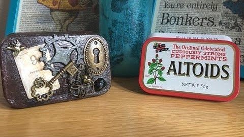 Case of Curiosities - Altered Altoid Tin