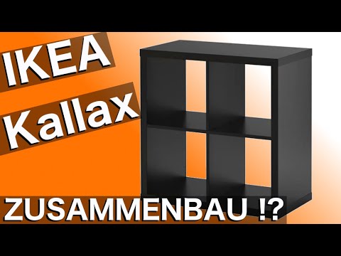 Zusammenbau des KALLAX Regals von IKEA Anleitung (in 4K!) - YouTube