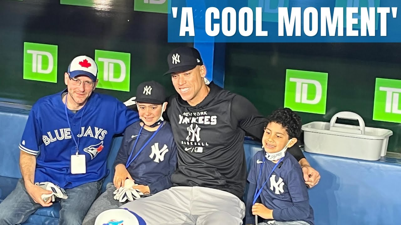 Watch: Aaron Judge meets with cancer survivor - Pinstripe Alley