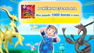 He Jugado 1000 HORAS a Pokémon Escarlata ¡Y Así Está mi Partida!