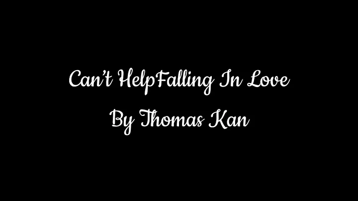 Cant Help Falling In Love - Cover