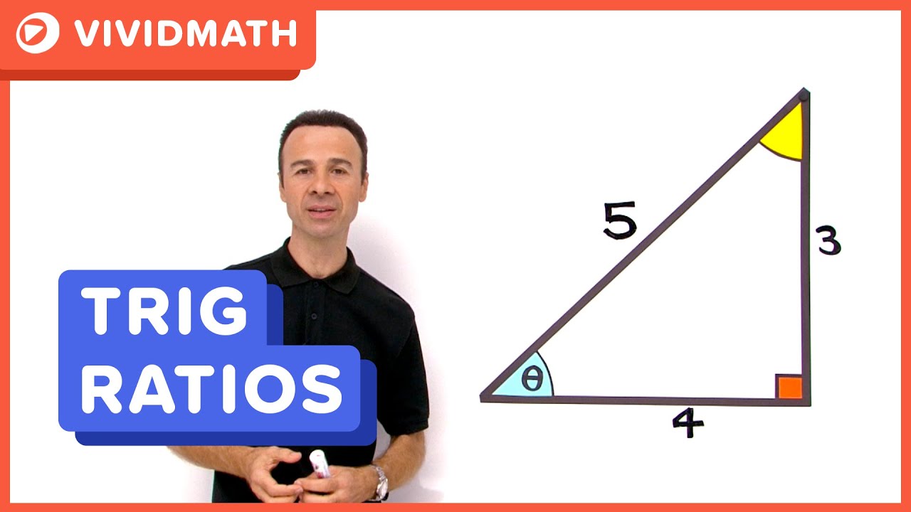 Trig Ratios - Right Triangle Trigonometry - VividMath.com - YouTube