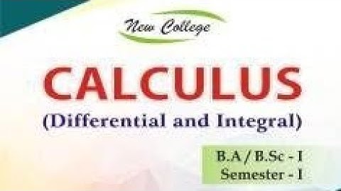 calculus chapter 2  solution exercise 2.2 #ba #bsc 1st semester maths