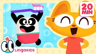 HOW TO BRUSH YOUR TEETH 🦷 + More Episodes for Kids | Lingokids Podcast