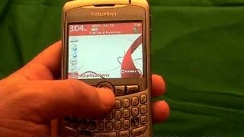 How To Unlock a Blackberry 8300 TelCel Mexico