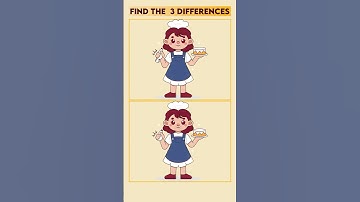 Find The 3 Differences - #259 #spotthe3differences