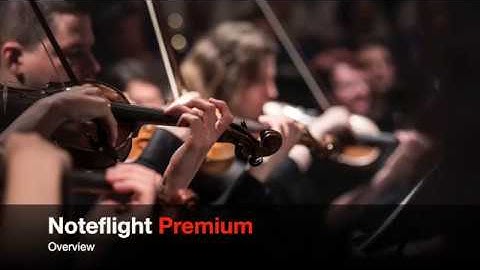 Noteflight Premium Overview