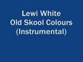 Lewi white old skool colours instrumental