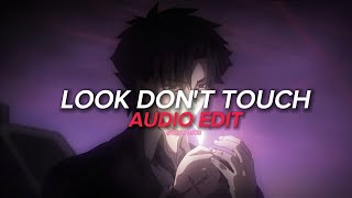 look don't touch - odetari ft. cade clair [Edit ] Resimi