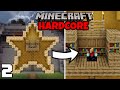 I BUILT A HUGE STAR Enchantment Room In Minecraft Hardcore 1.18 Ep.2