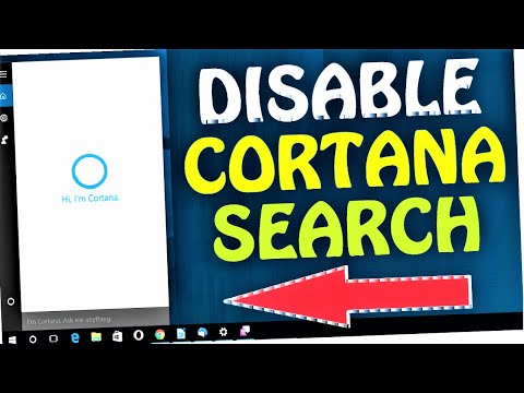 Disable Cortana Windows 10 | How to Turn Off Cortana Search Completely in Windows 10