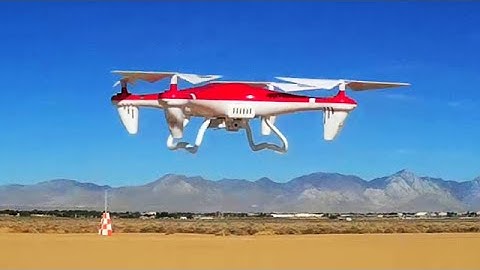 HT F801C Drone Test Flight 1 FPV