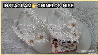 Chinelo Decorado com Pérolas – Faça e Venda