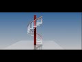 Video Tutorial: How to make an Helix Staircase in just 7 minutes, with Autodesk Inventor