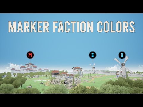Unreal Marker System Faction Colors - Unreal Engine 5 Action Rpg #195
