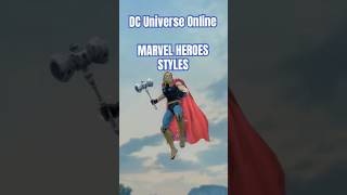 Marvel Inspired Styles #dcuo #marvel #gaming