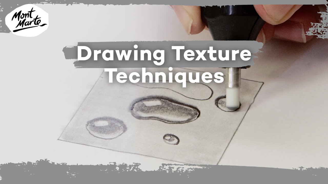 Drawing Texture Tips Techniques for creating drawing texture - YouTube