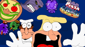 Probably finishing Pizza Tower lap hell pizza pursuit Pizza Gauntlet lap 5 P rank swap mode (part 5)