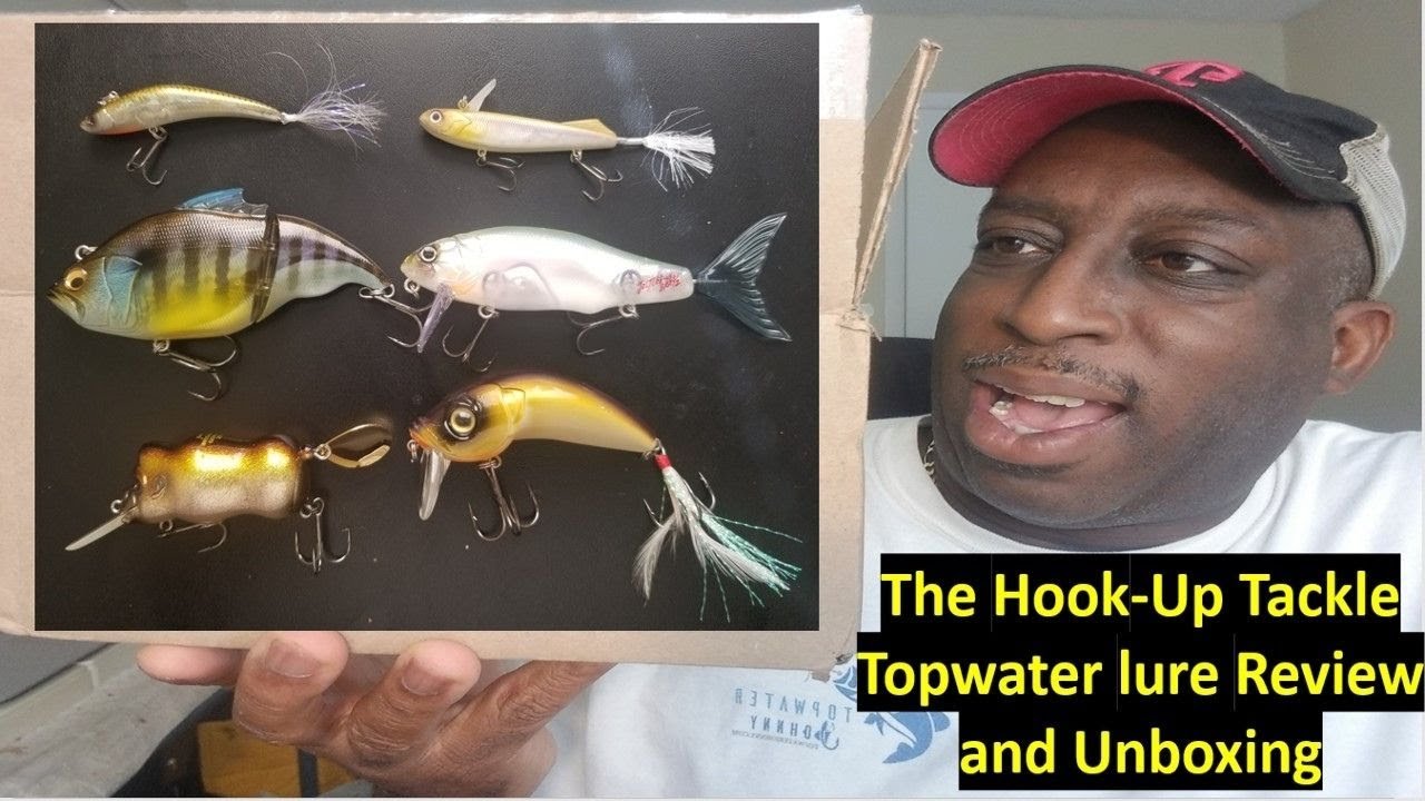 The Hook-Up Tackle Topwater Lure Unboxing for October 2020 