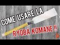 Sega giapponese Ryoba Komane 240 - Come si usa, com'è fatta, come funziona
